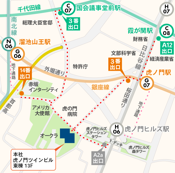 本社地図