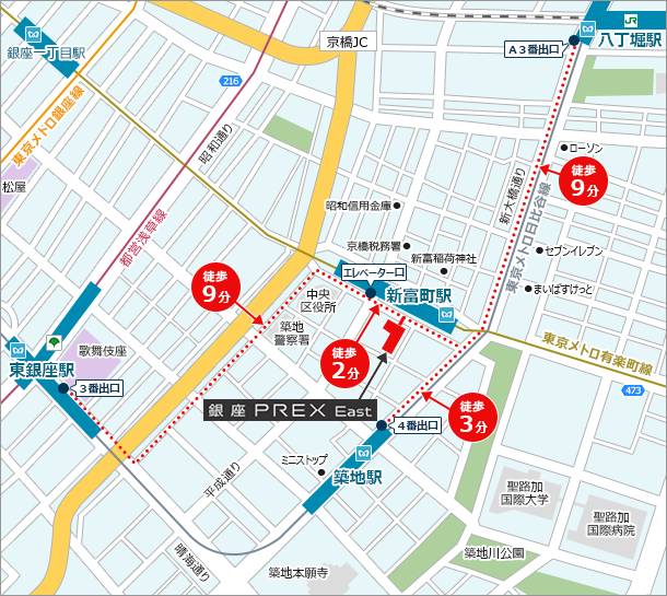 本社地図